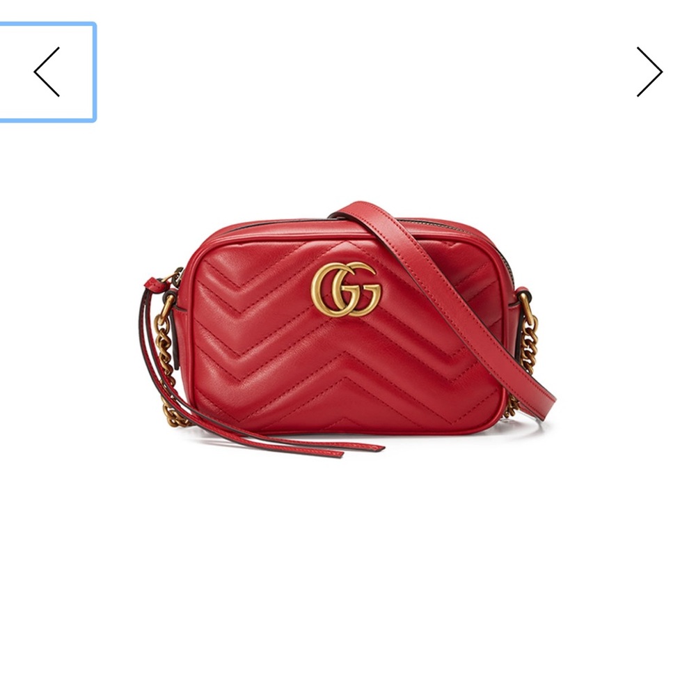 Gucci GG Marmont mini quilted camera bag